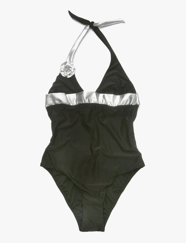 Printed one piece bikini